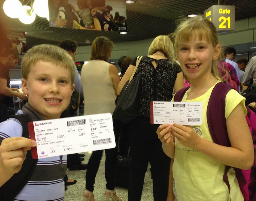 Leaving Brisbane Airport