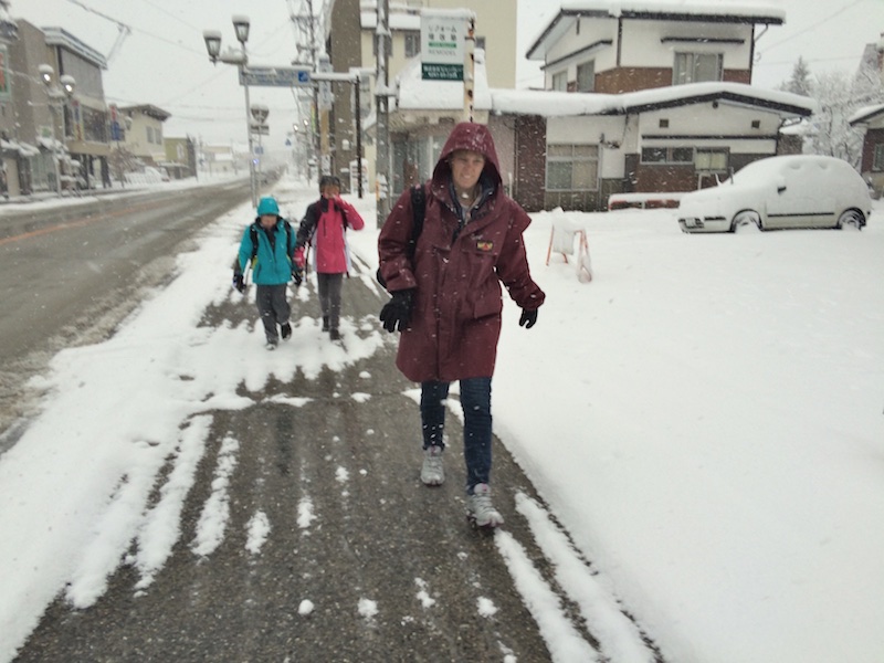 Walk to Hakuba Station