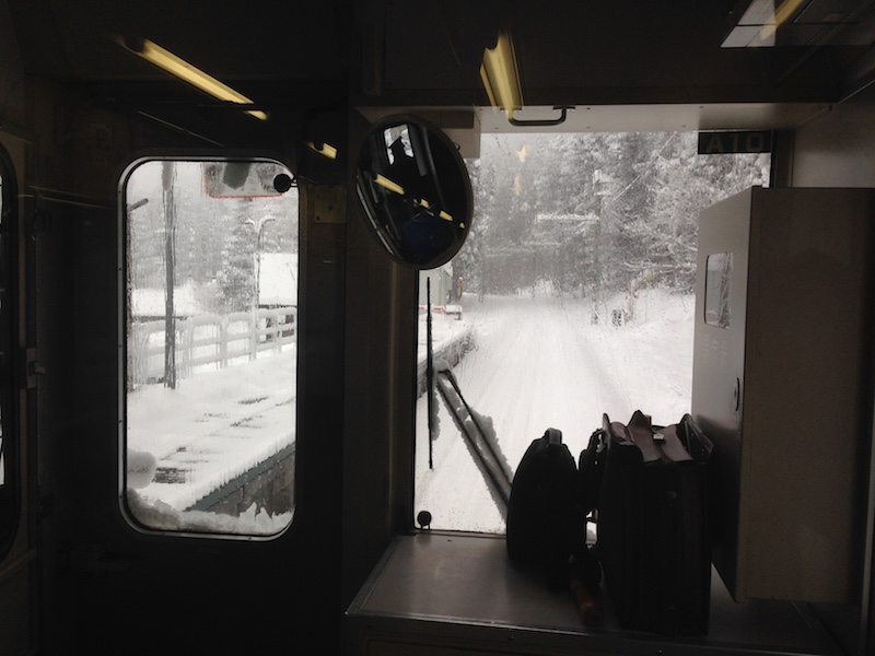 View from Train