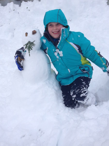 James' snowman