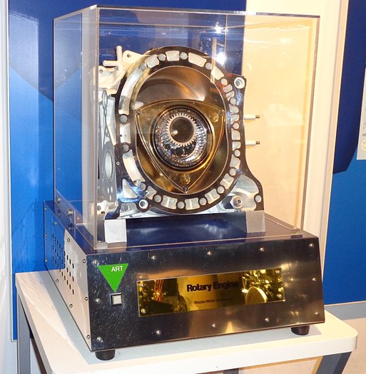 Cutout of rotary engine