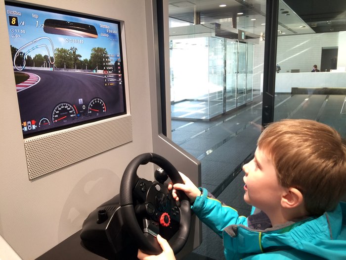 james driving simulator
