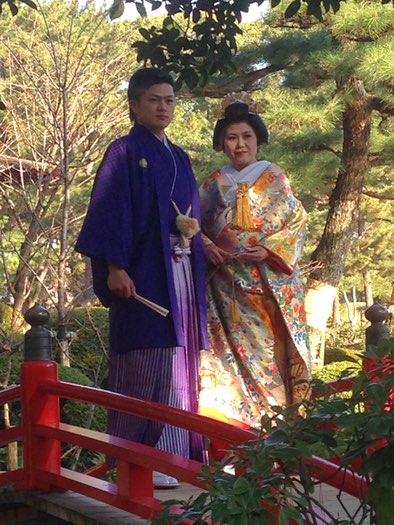 Kimono lady & Traditional male