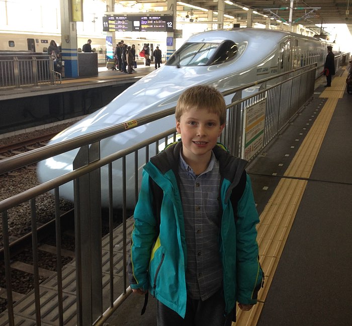 Shinkansen to Shin-Osaka